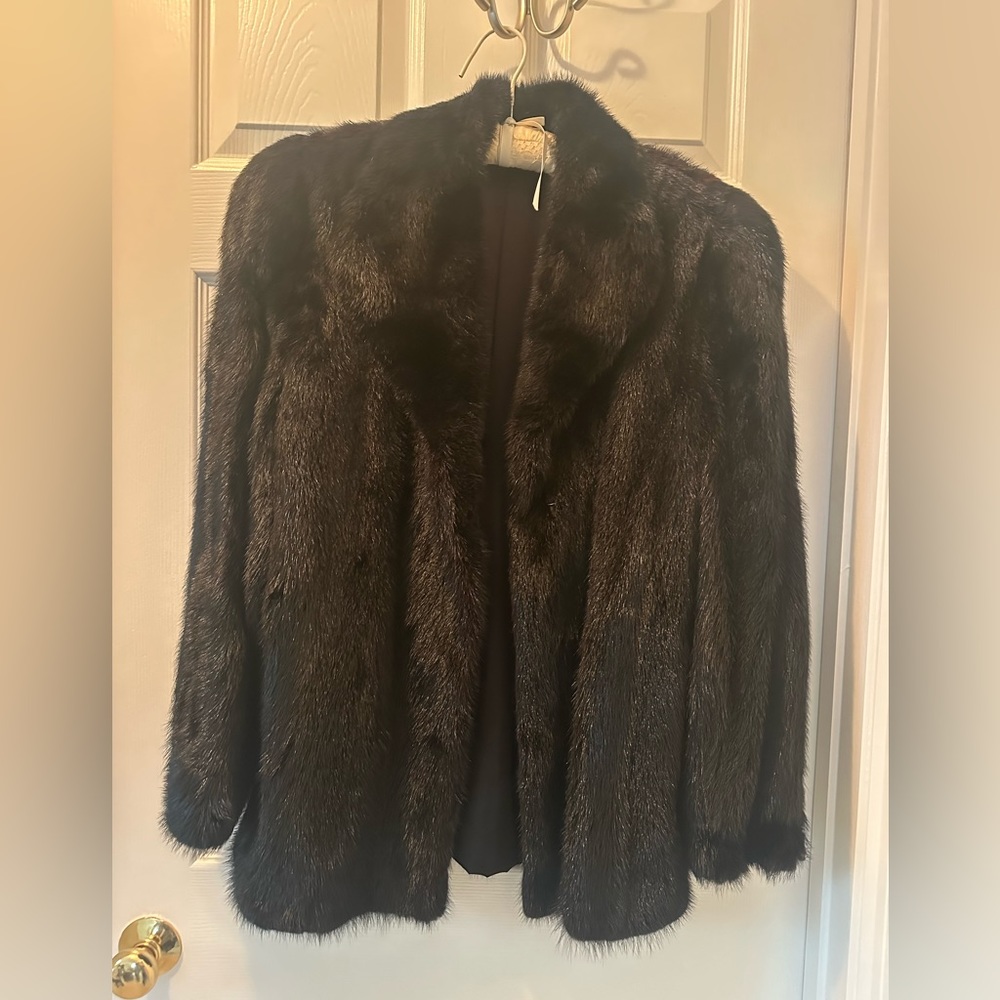 Vintage Christian Dior mink genuine fur coat (appraisal attached!)